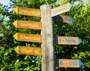 Sport- und Erlebnisdorf Hinsbeck Schild