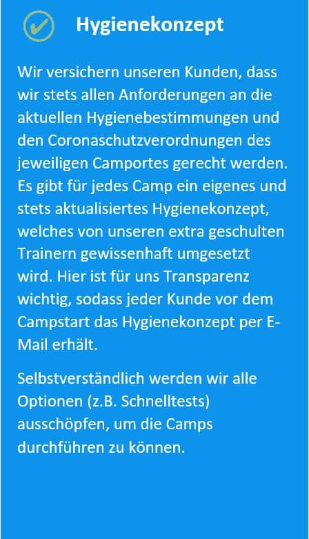 Corona Hygienekonzepte Reisen Kinder