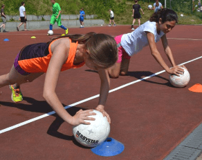 Sommer Brohltal Liegestütze Sportcamps bei Frankfurt