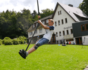 Sommer Rödinghausen Schaukel