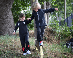 Sommer TuSa Slackline Sportcamps bei Wiesbaden