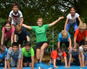 Trainerin Pyramide Kinder